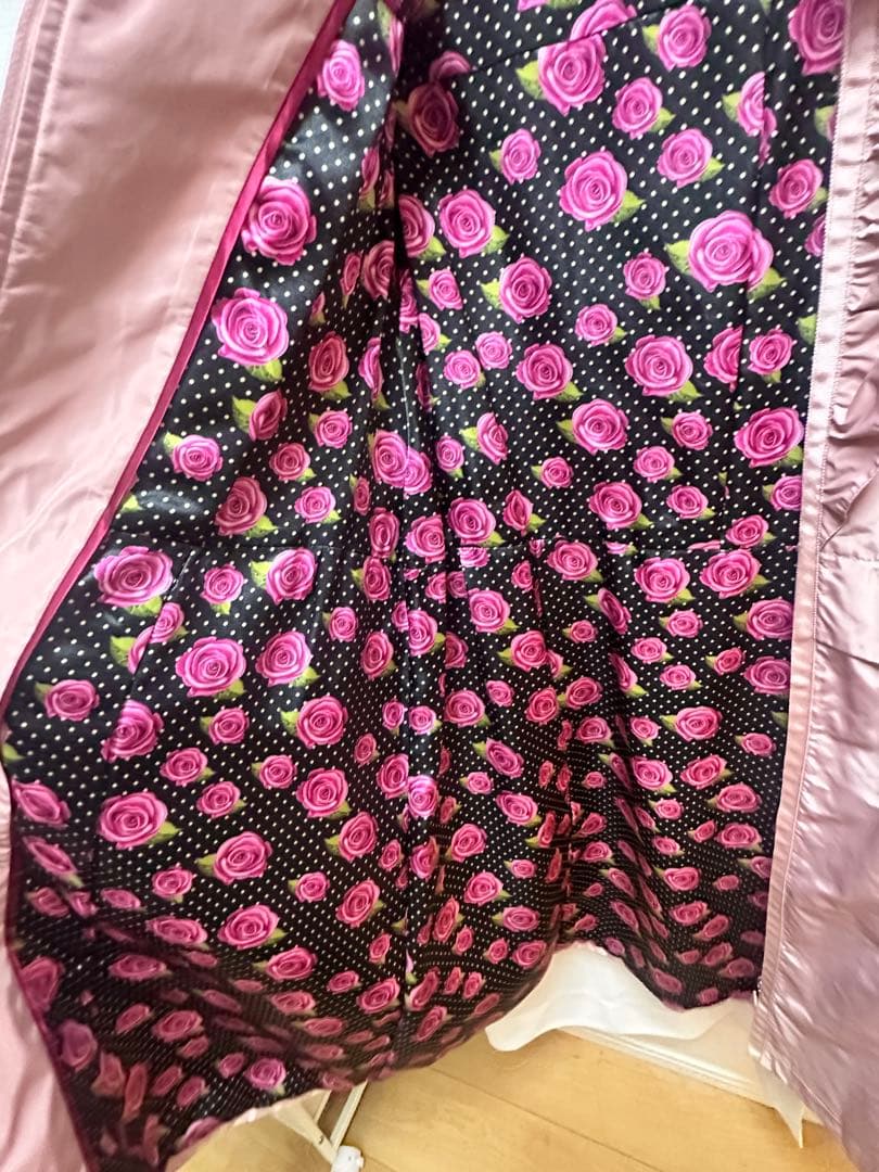 スーパービューティー♡ スタンドフリル衿ウェストニット切替ジャケット