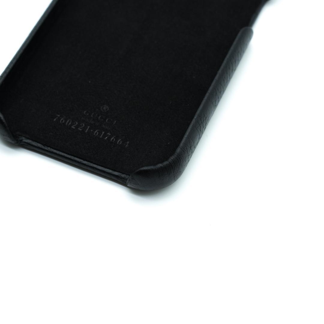 【新品】GUCCI iPhone15 Pro ケース GGジャンボ ブラック