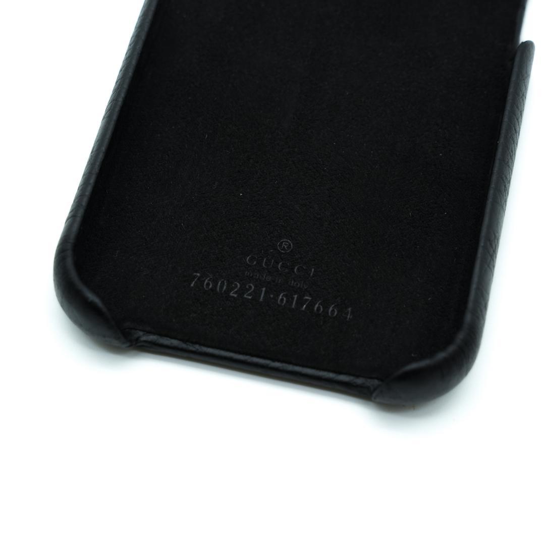 【新品】GUCCI iPhone15 Pro ケース GGジャンボ ブラック