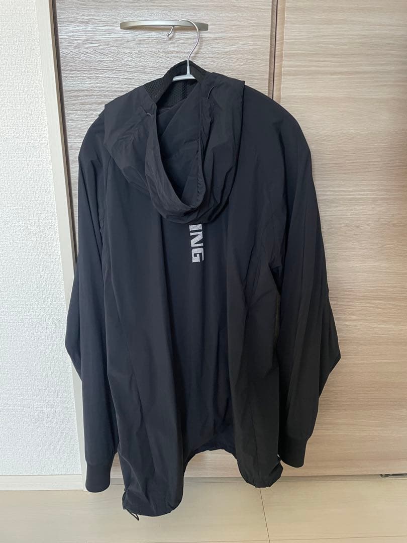 BRIEFING ゴルフ　WIND フーディ　ブラック　Lサイズ