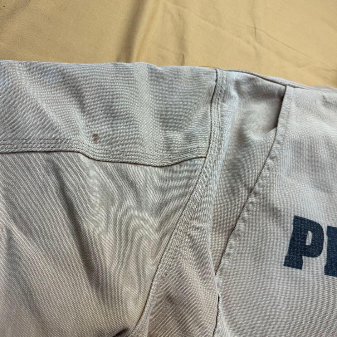 激レア　carhartt カーハート　チョアコート　囚人服　80s USA製