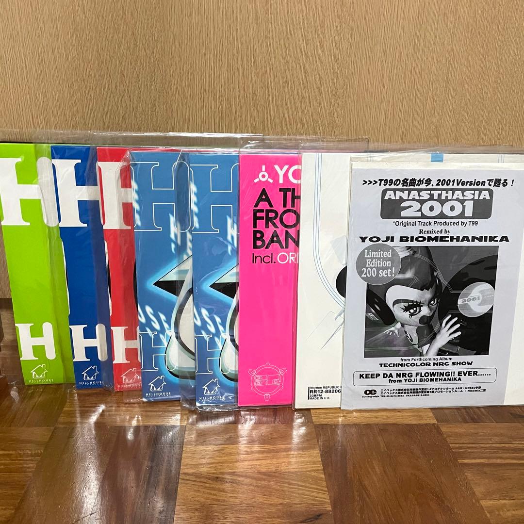 美盤 非売品 プロモ盤 他 YOJI BIOMEHANIKA レコード8枚セット