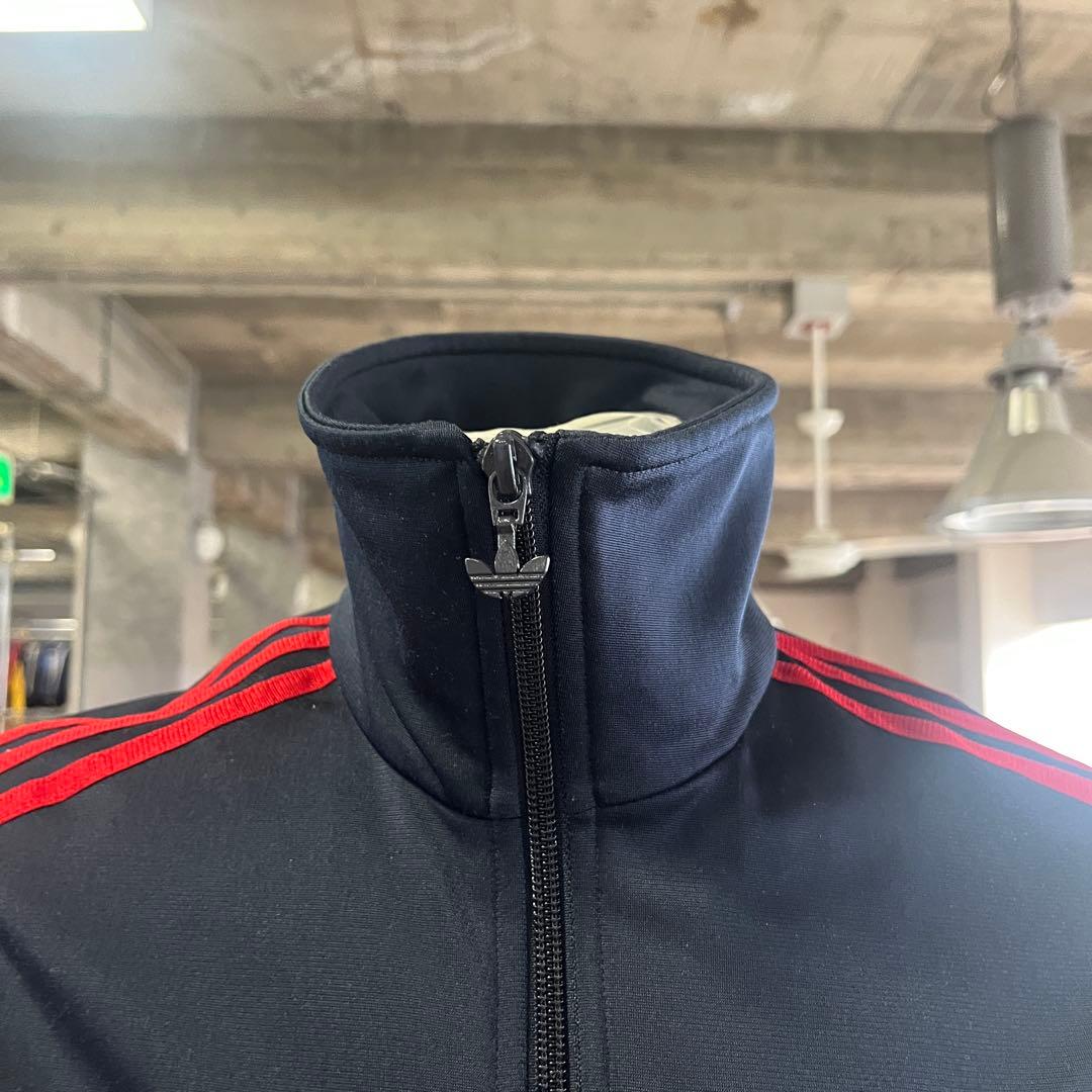 adidas ネイビー レッド　XS トラックジャケット　トレフォイル