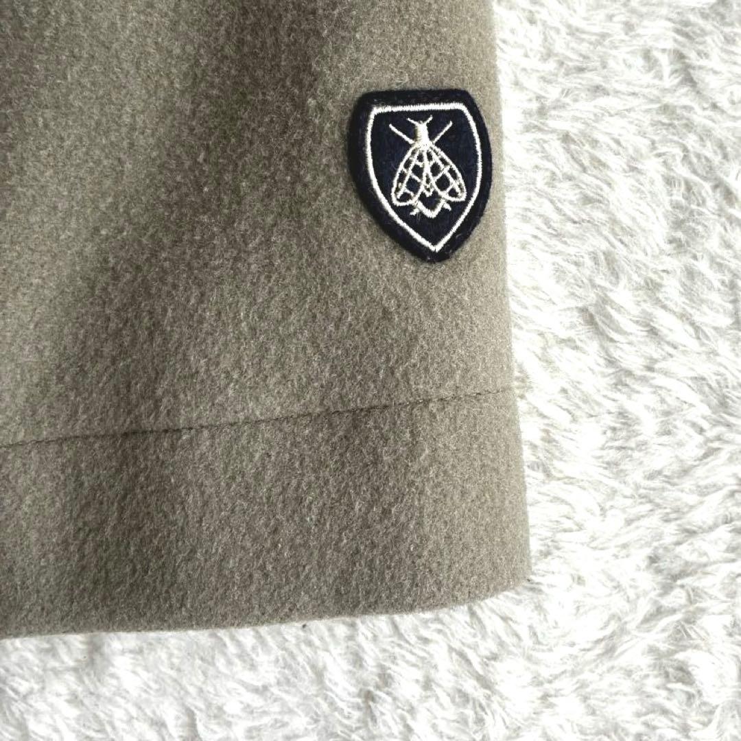 オーシバル Bshop ライトウールモッサロングコート 近年 ステンカラーコート