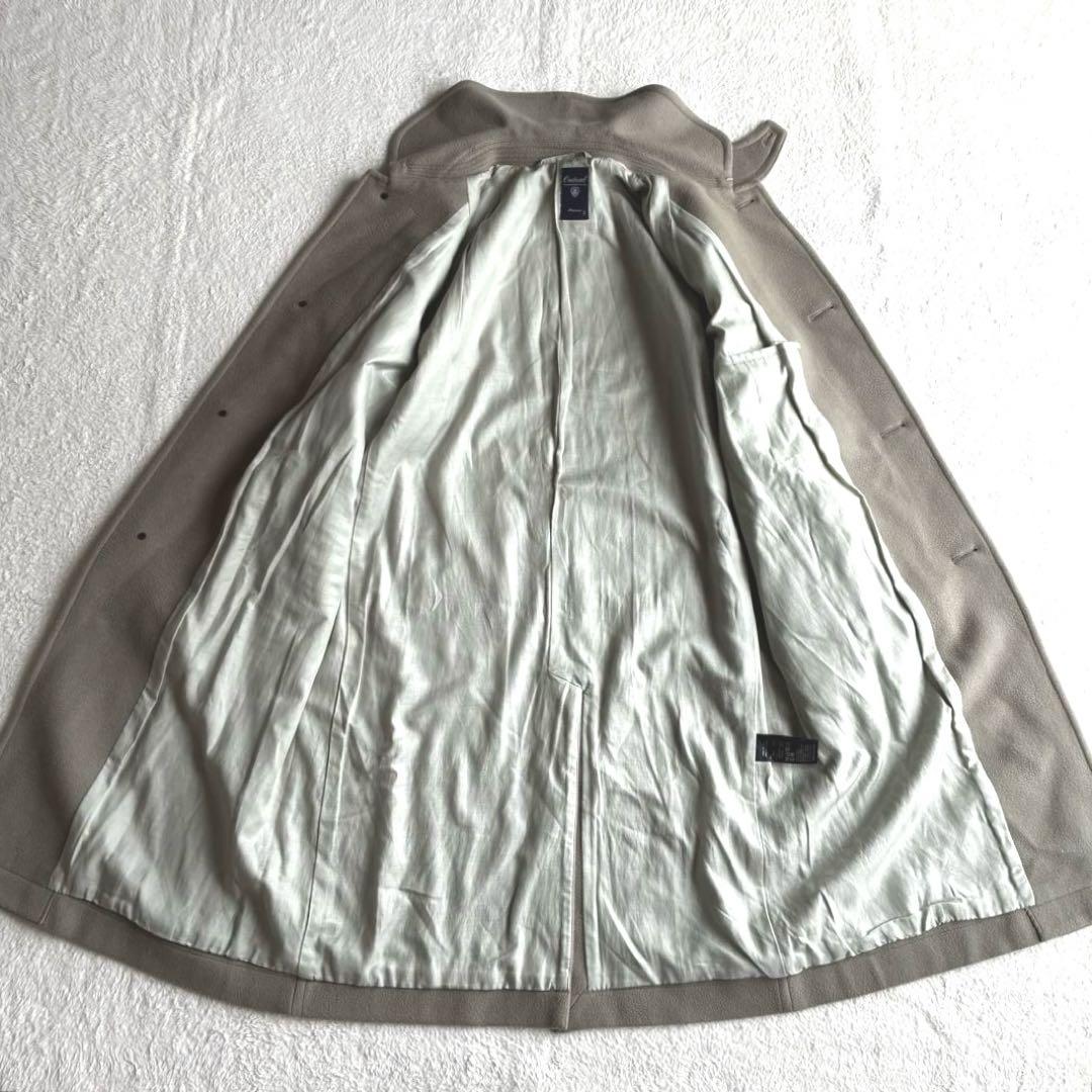 オーシバル Bshop ライトウールモッサロングコート 近年 ステンカラーコート