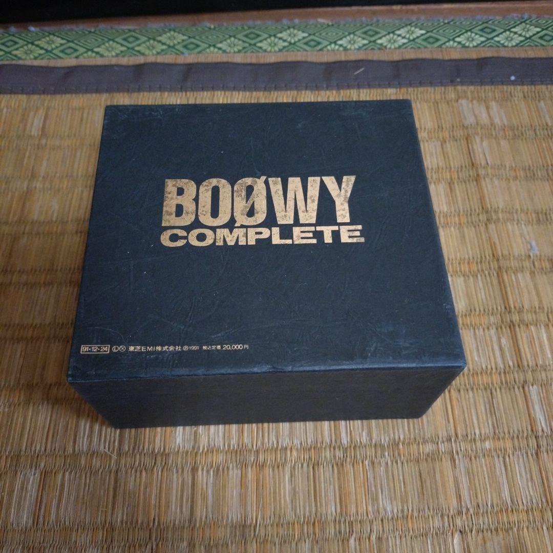 貴重！初回盤　BOØWY COMPLETE ボックスセット