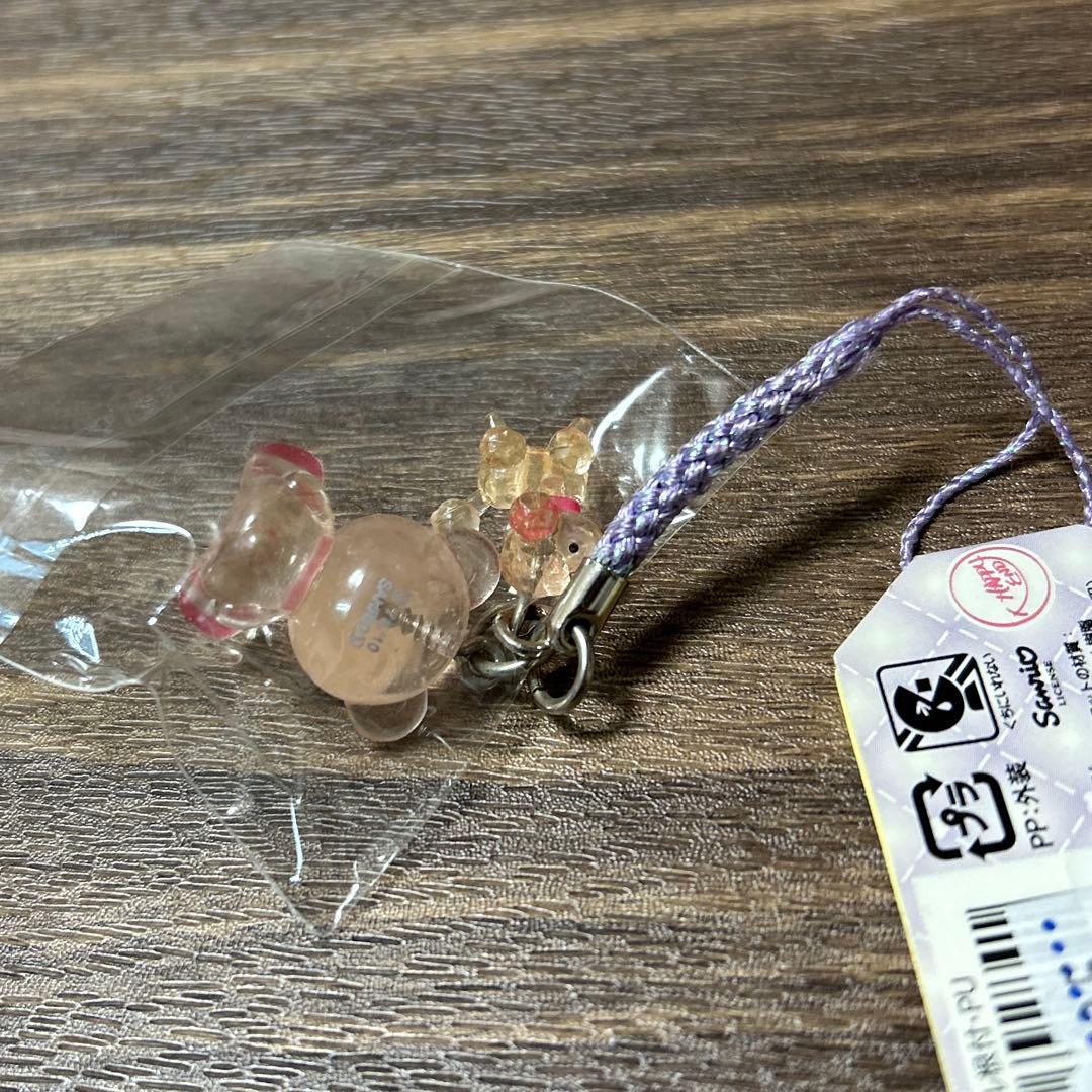 2010年　サンリオ　キティ　ベア　プードル　根付　ストラップ