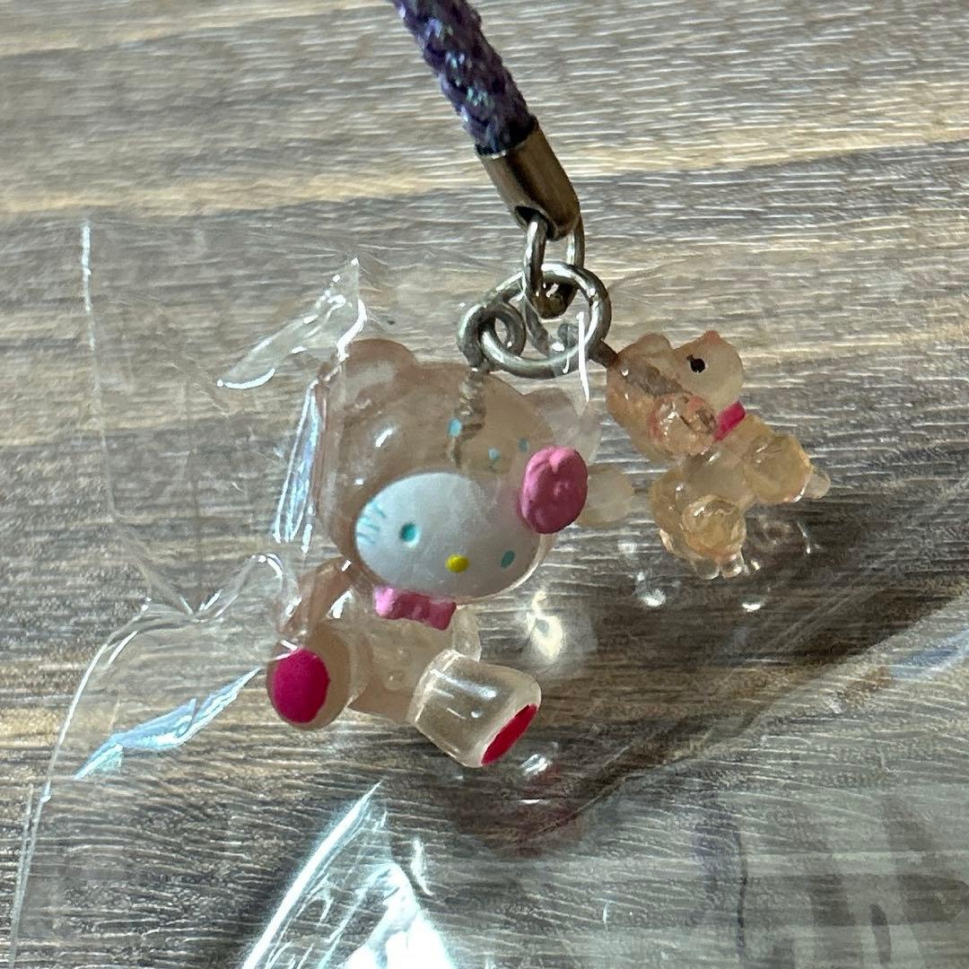 2010年　サンリオ　キティ　ベア　プードル　根付　ストラップ