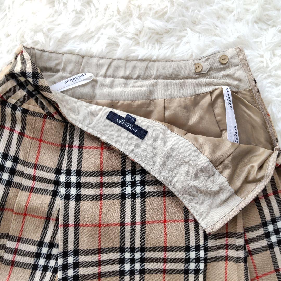 BURBERRY LONDON⿻ノバチェック ミニスカート プリーツキッズ140