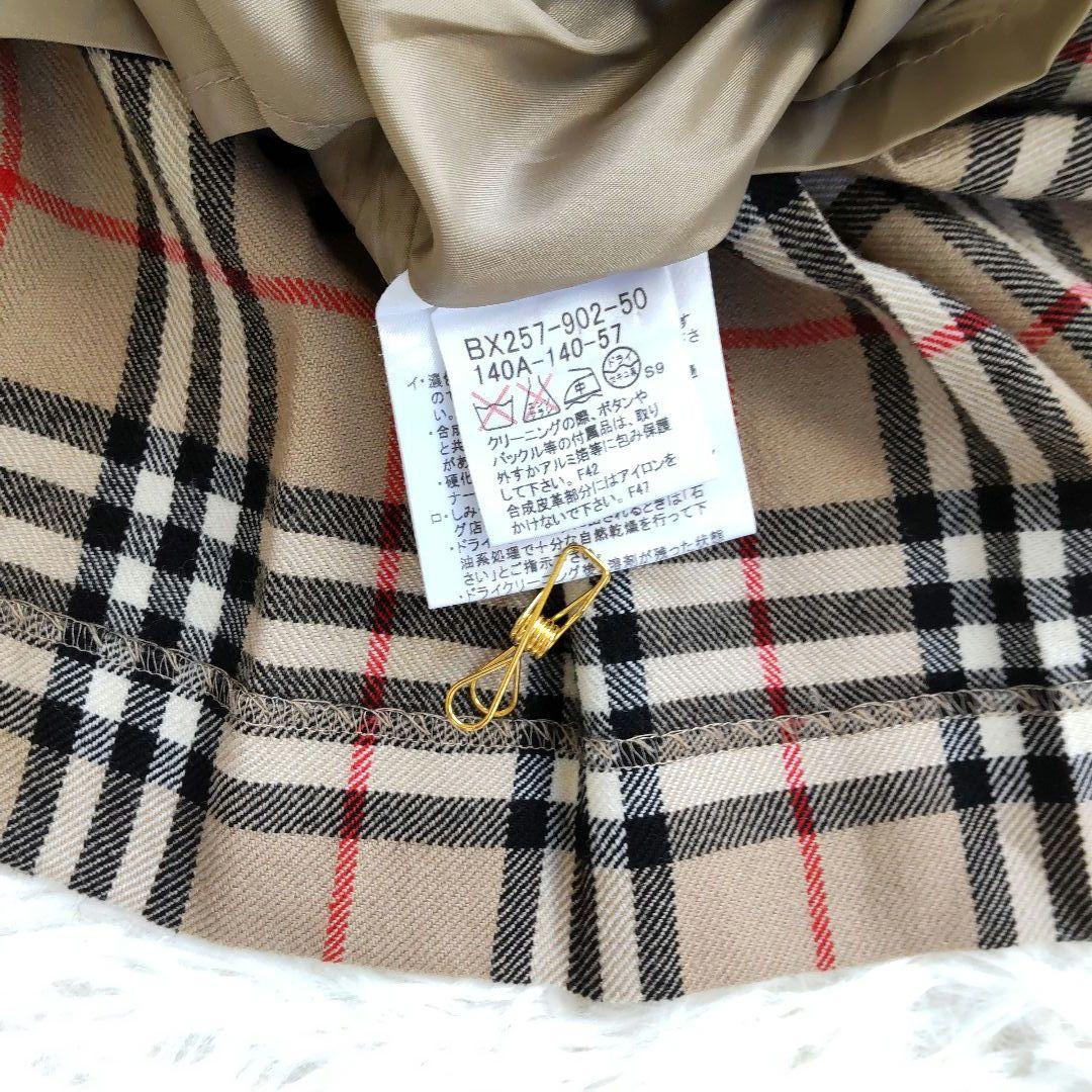 BURBERRY LONDON⿻ノバチェック ミニスカート プリーツキッズ140