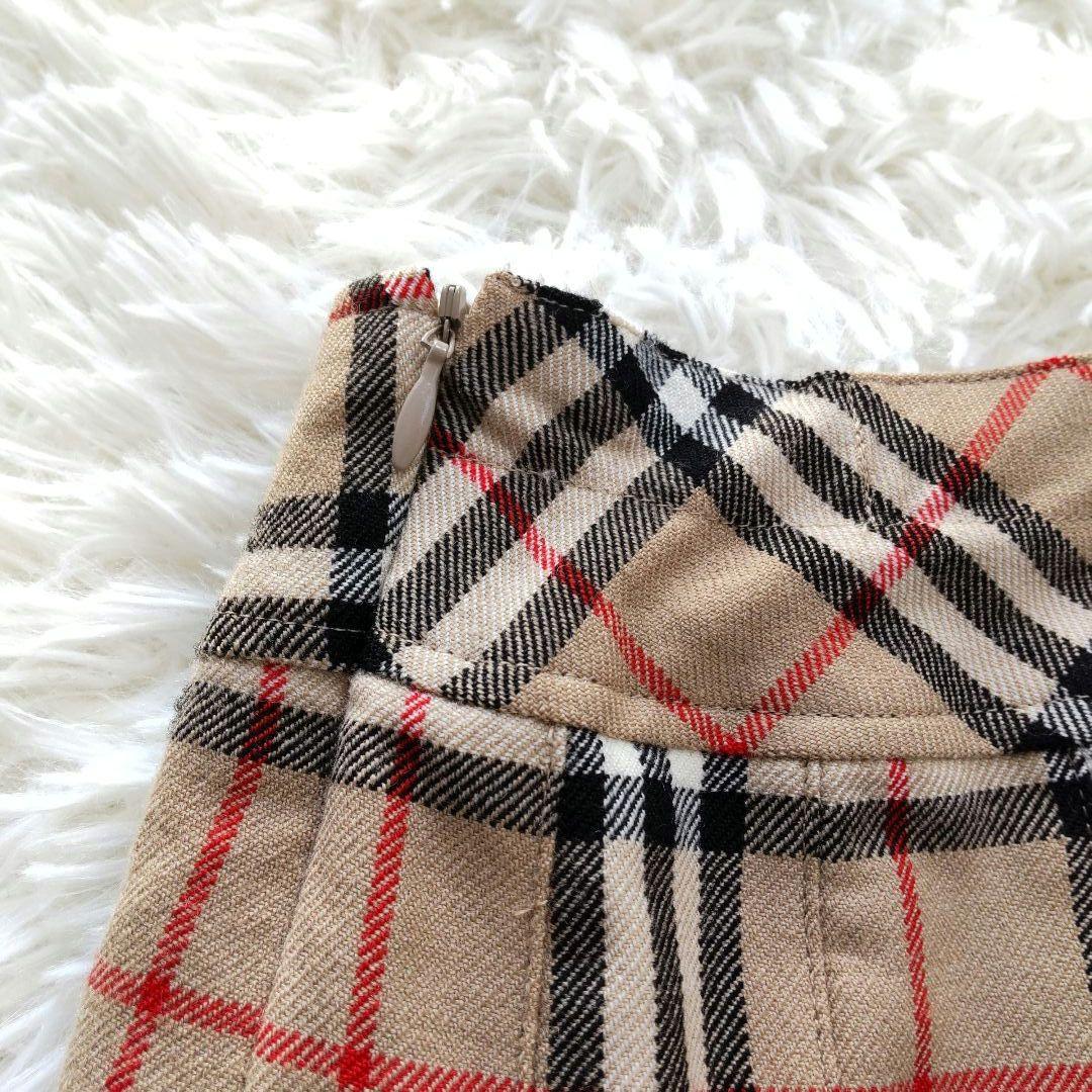 BURBERRY LONDON⿻ノバチェック ミニスカート プリーツキッズ140