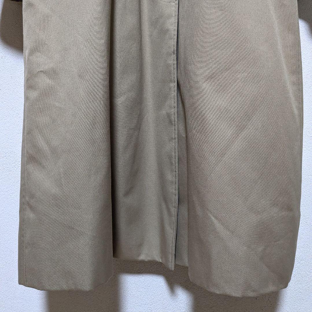 美品 英国製 80s バーバリー ステンカラーコート レディース ウールライナー