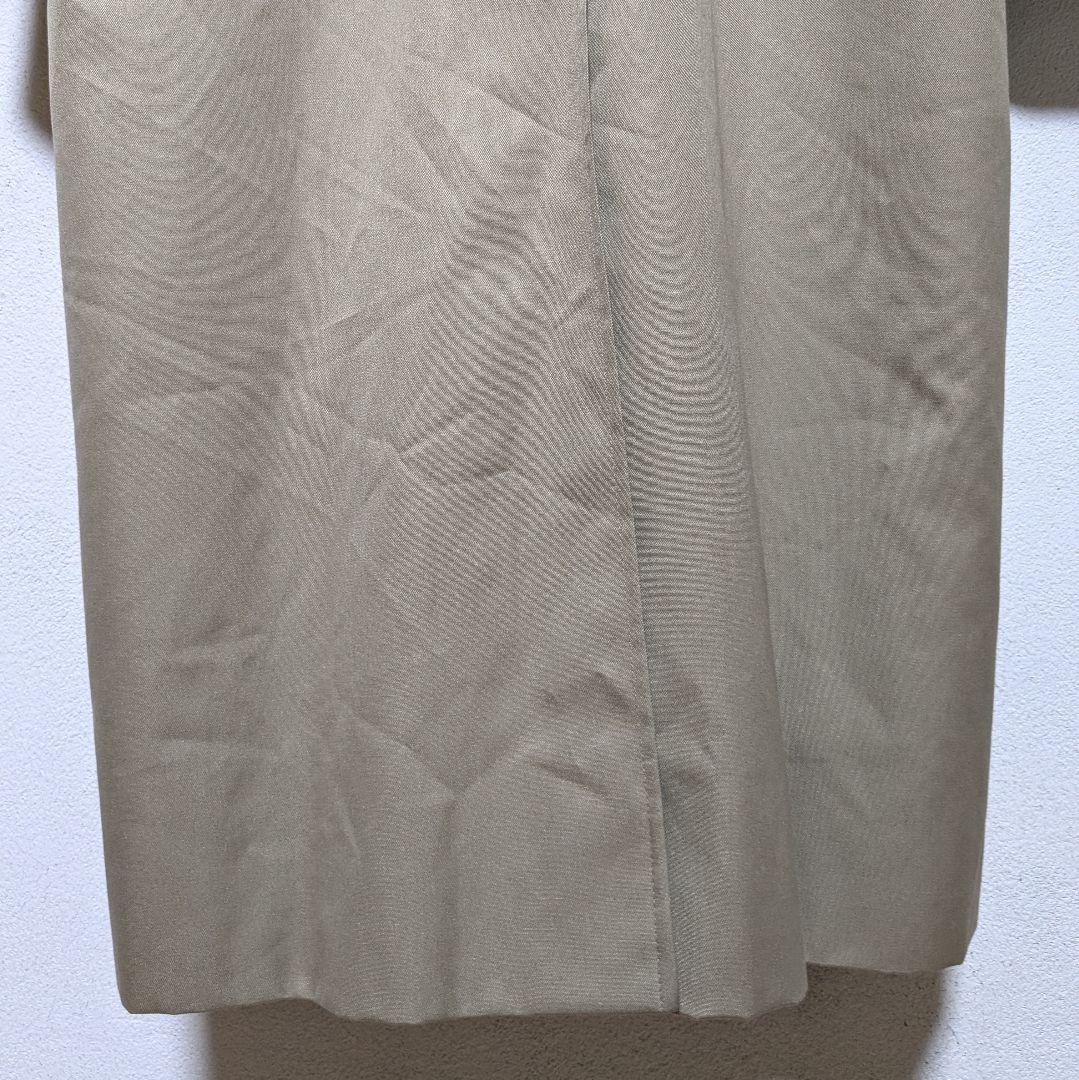 美品 英国製 80s バーバリー ステンカラーコート レディース ウールライナー