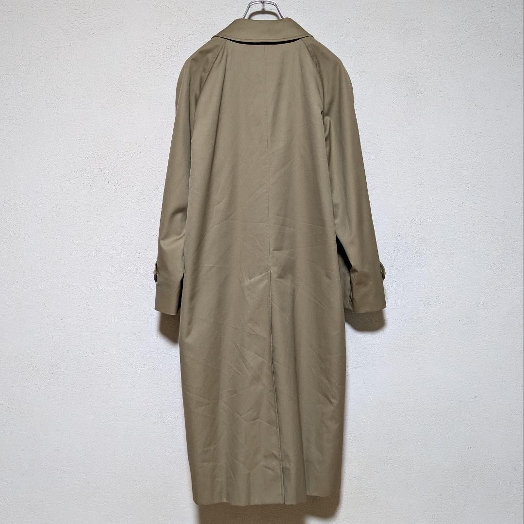 美品 英国製 80s バーバリー ステンカラーコート レディース ウールライナー