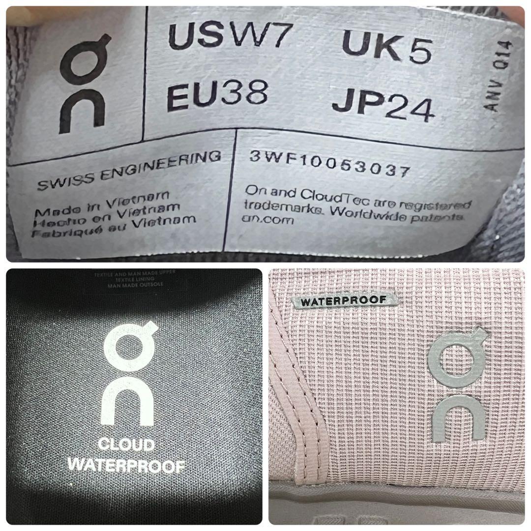 極美品★On オン Cloud 6 Waterproof スニーカー 防水 人気