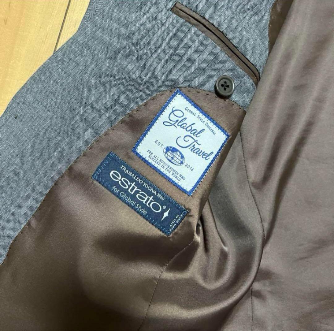 【ピンクの猫 】グレー スリーピース オーダースーツ トラバルドトーニャ