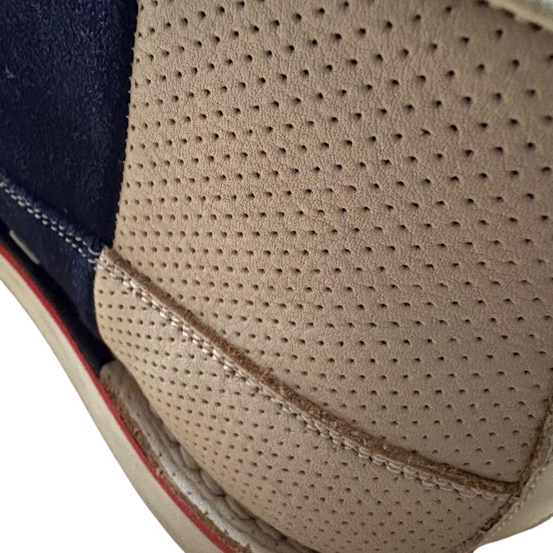 LANVIN en Bleu/ネイビー ハイカット/スウェードシューズ