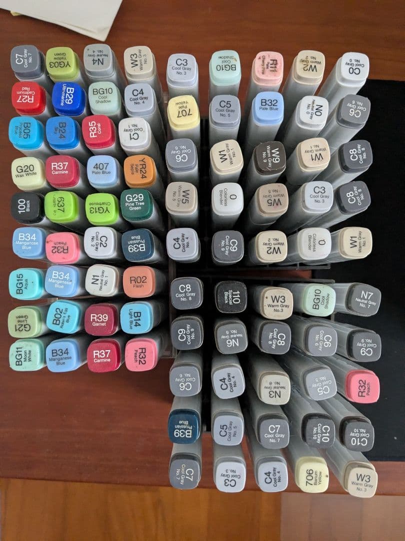 Copic Sketch マーカーセット 198本