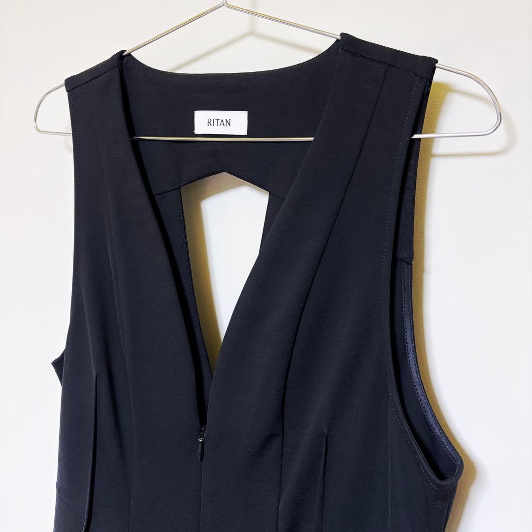 【美品/日本製】THE TOKYO RITAN ノースリーブワンピース