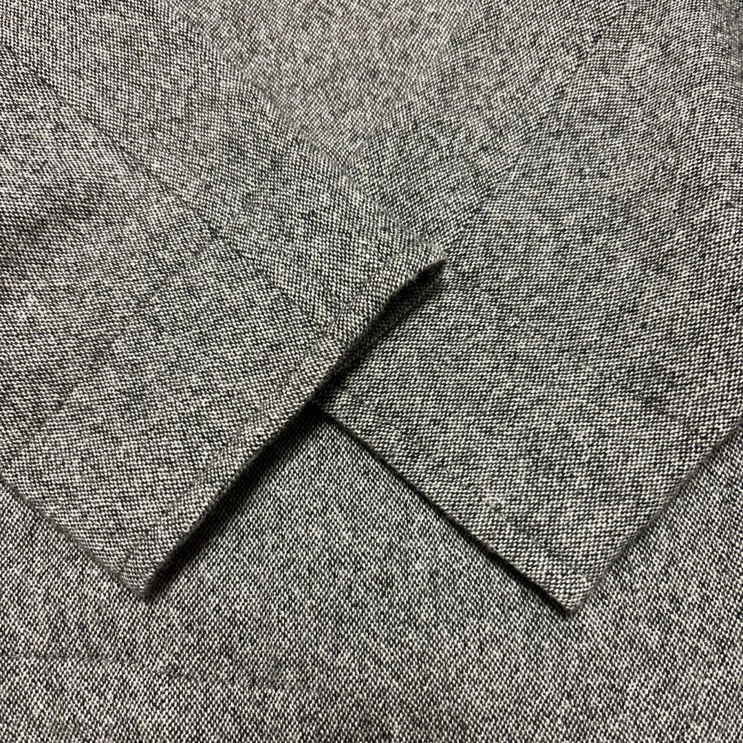 北欧暮らしの道具店　やわらかツイードに一目惚れ ノーカラージャケット