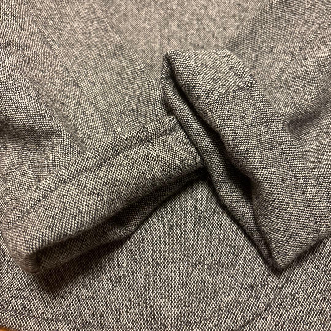 北欧暮らしの道具店　やわらかツイードに一目惚れ ノーカラージャケット