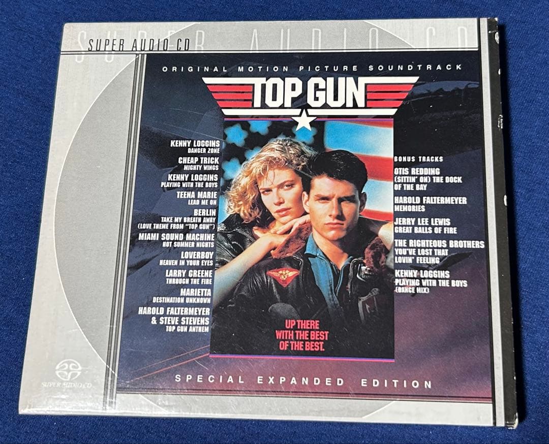 SACD⚫︎「トップ・ガン」サウンド・トラック⚫︎シングルレイヤー、US盤