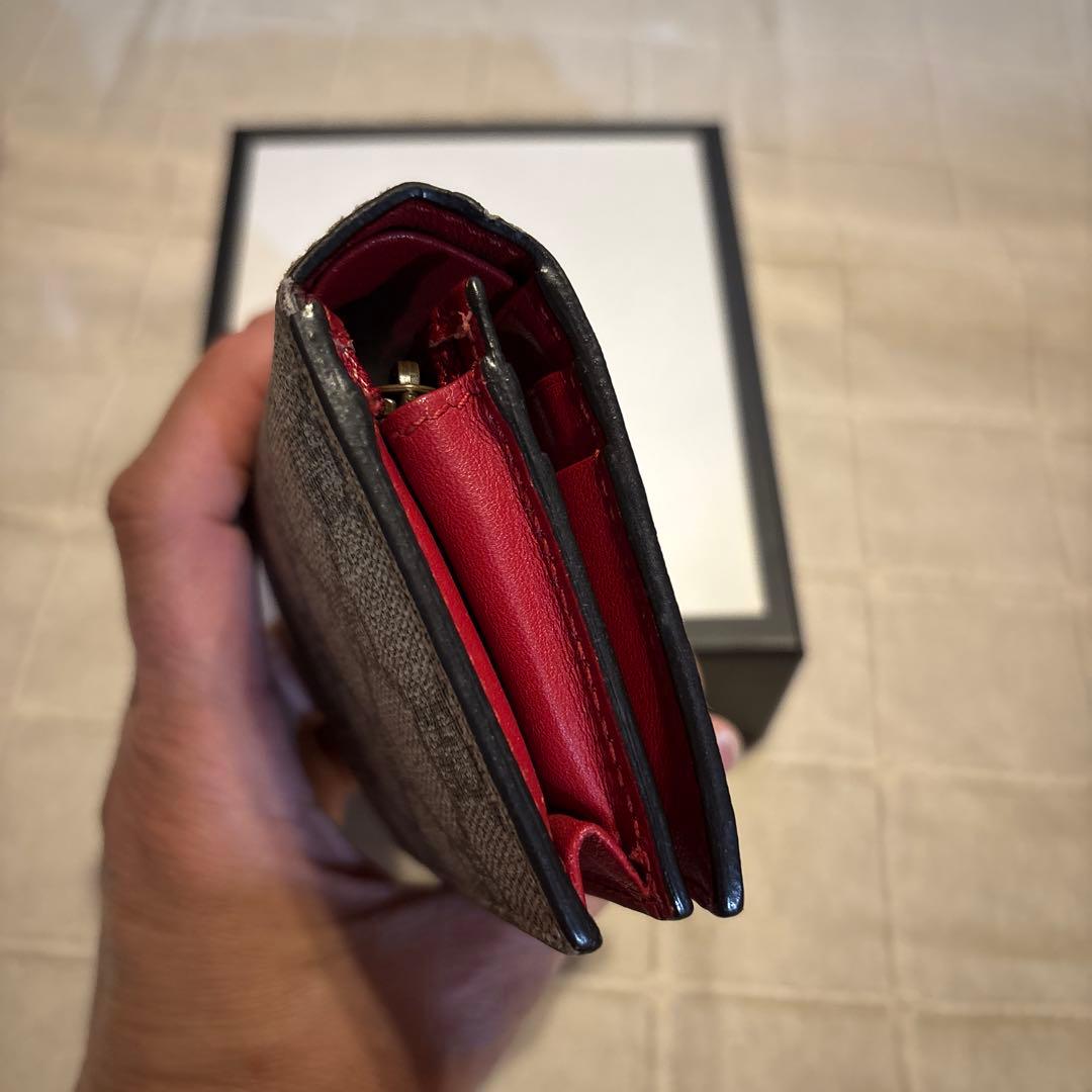 ま*む様 GUCCI 財布 チェリー