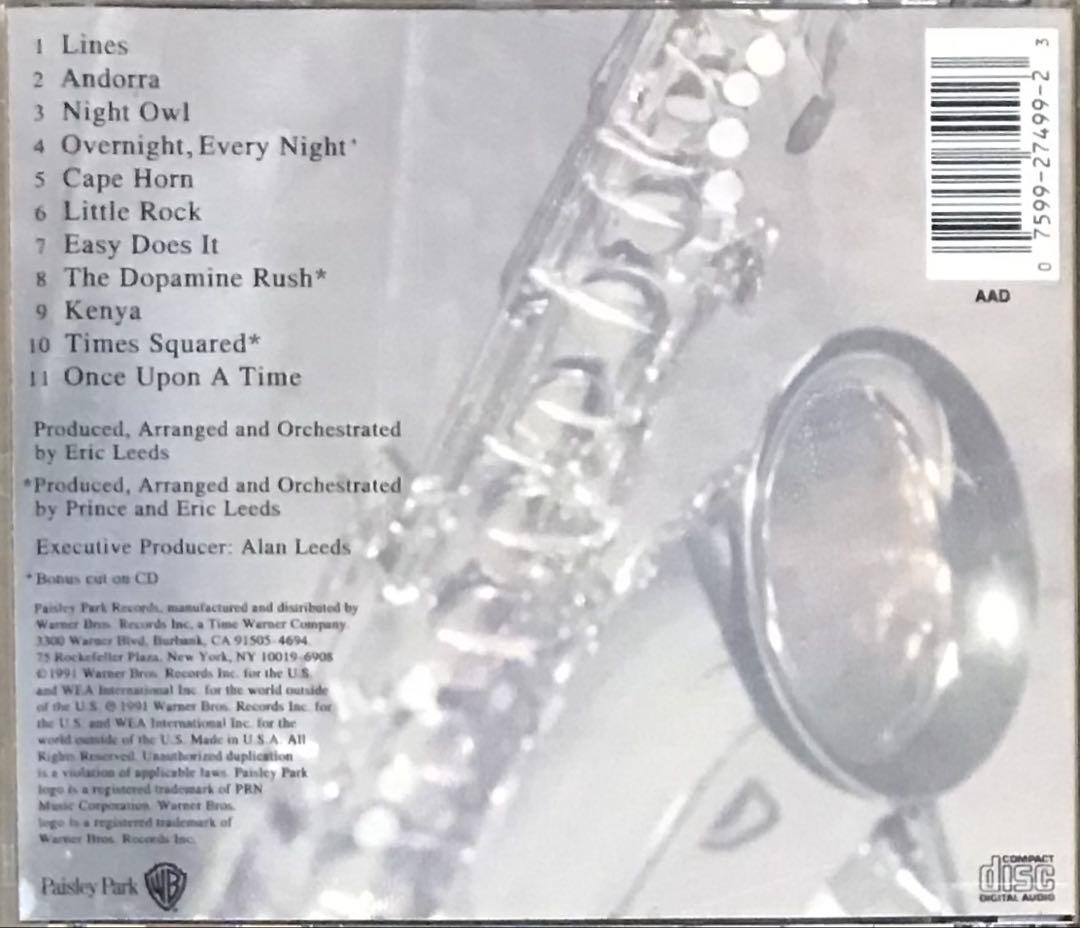 洋楽 Eric Leeds Times Squared Paisley Park CD