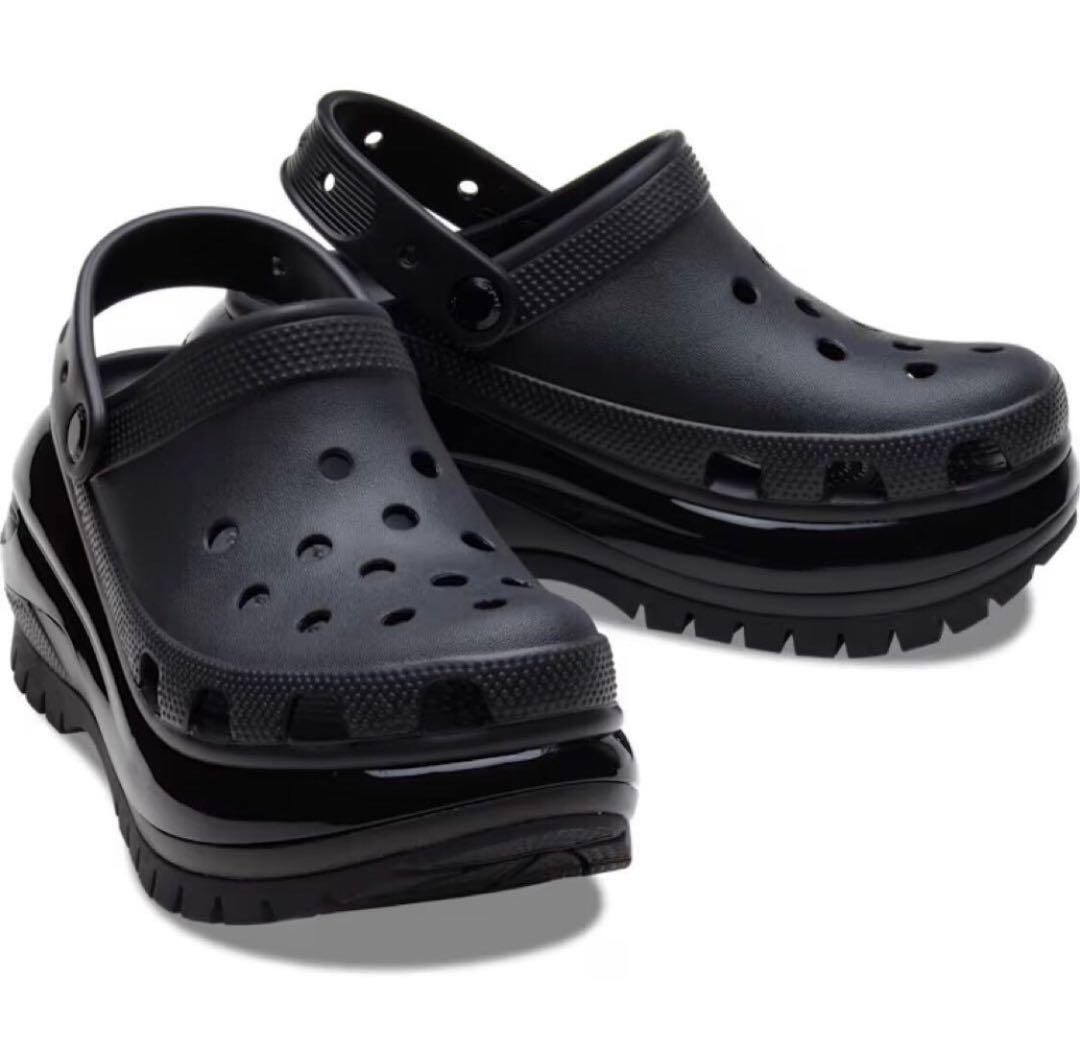 メガ クラッシュ クロッグ ブラック(クロックス-crocs)