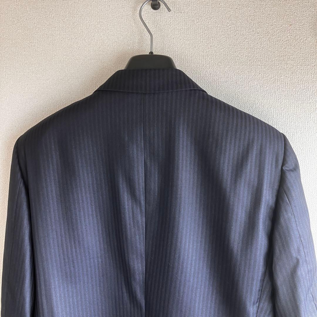 カルバンクライン ビジネススーツ ネイビー シャドーストライプ 上下セット