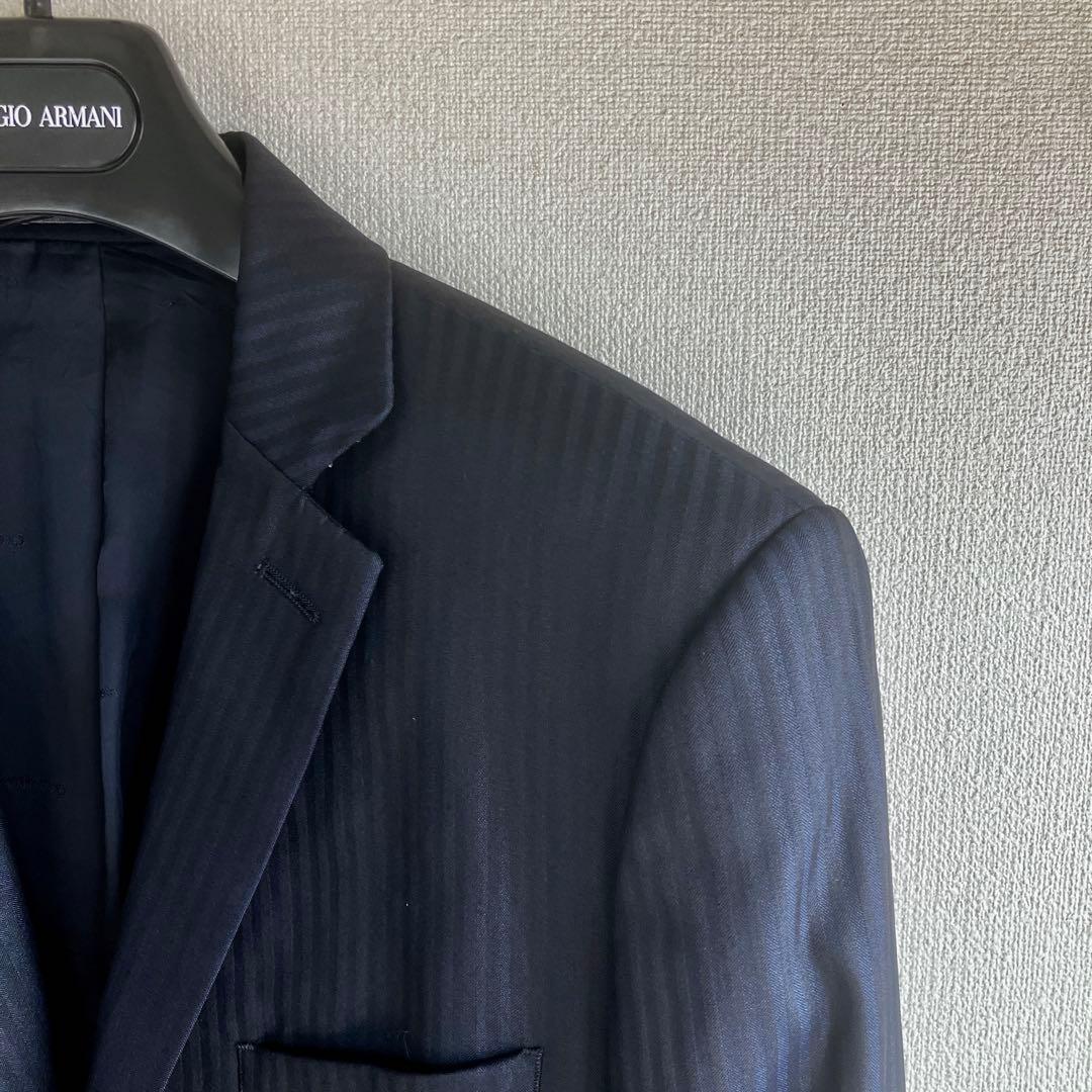 カルバンクライン ビジネススーツ ネイビー シャドーストライプ 上下セット