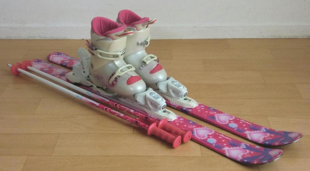 ■■12月・1月限定■送料無料■Hart■子供用スキー4点セット■106/20■