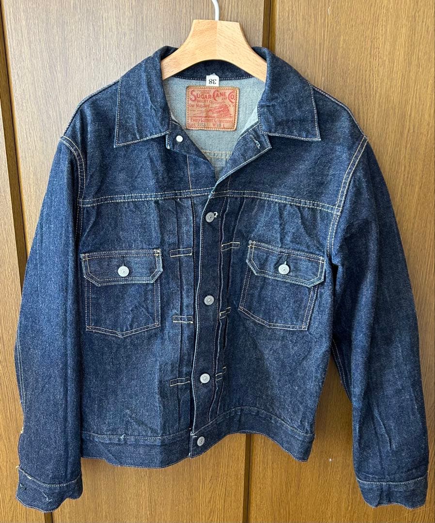 シュガーケーン SC11953 デニムジャケット　W38