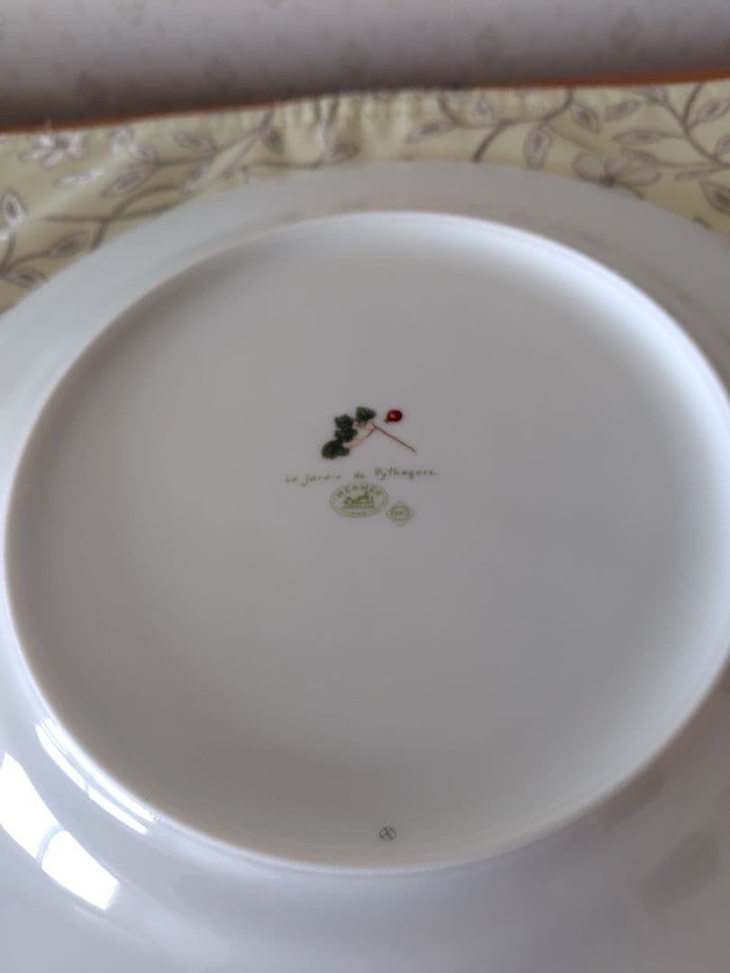 エルメス　HERMES プレート 28cm ピタゴラスの庭　未使用