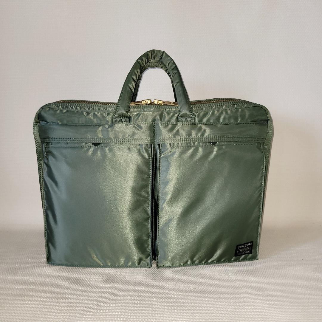 PORTER＿新型2WAY BRIEFCASE＿タンカーブリーフビジネスグリーン