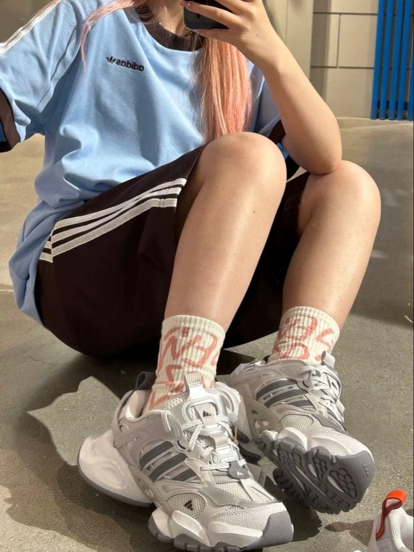 新品23.5 Adidas XLG Runner Deluxe JP5761