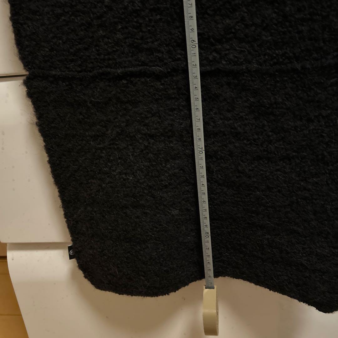 ステューシー　ブラック　マフラー