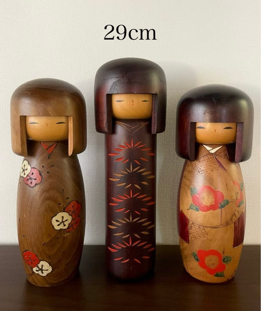卯三郎 創作 こけし セット まとめ レトロ 可愛い kokeshi 人形
