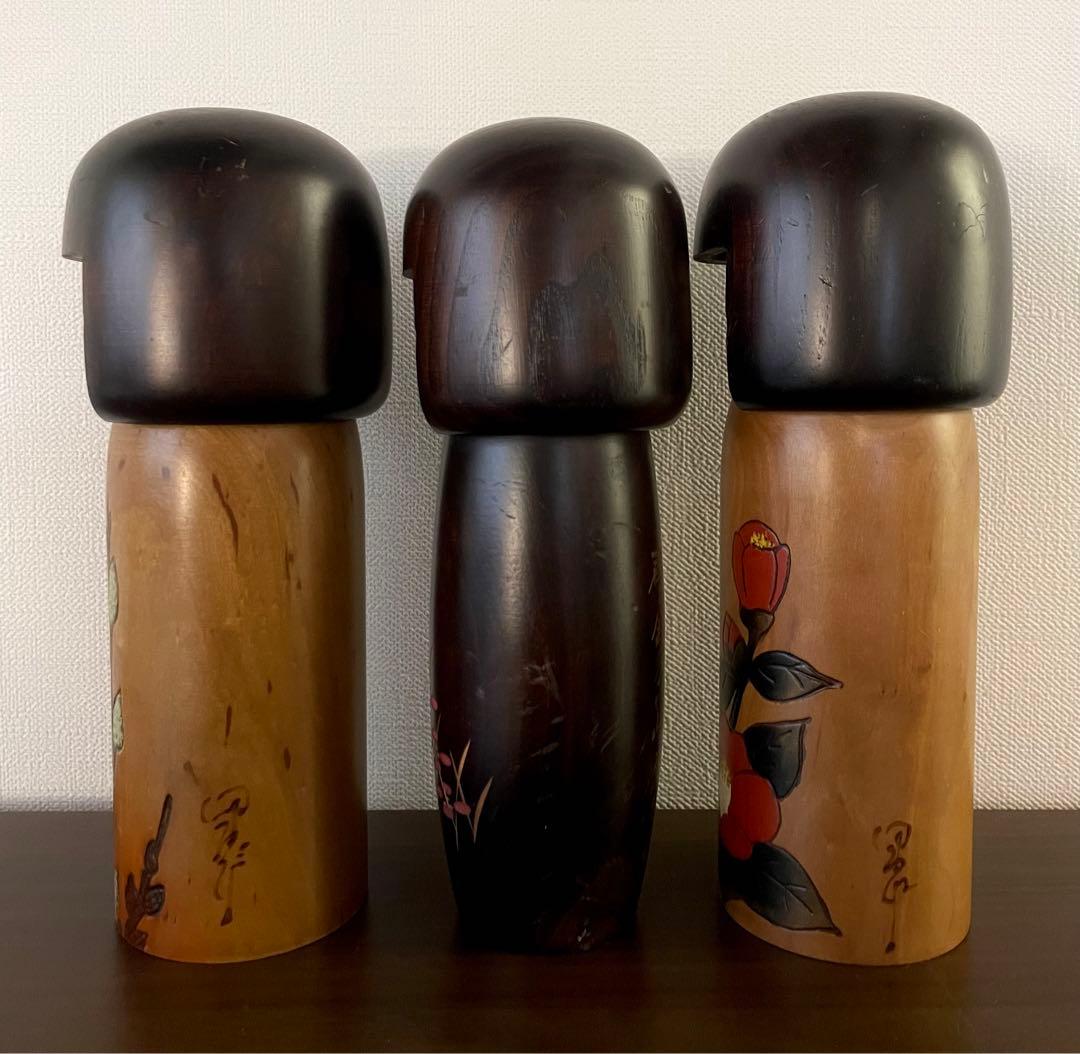 卯三郎 創作 こけし セット まとめ レトロ 可愛い kokeshi 人形