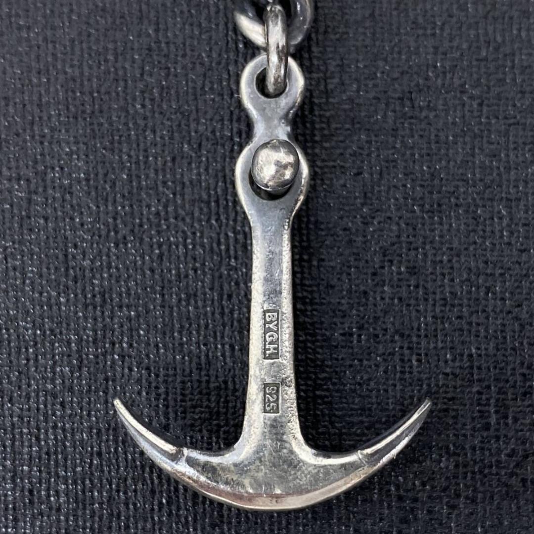 GLAD HAND シルバー アンカーフックTバー ウォッチ ウォレットチェーン