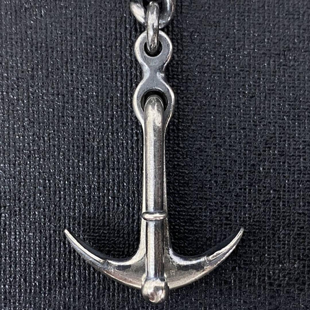 GLAD HAND シルバー アンカーフックTバー ウォッチ ウォレットチェーン