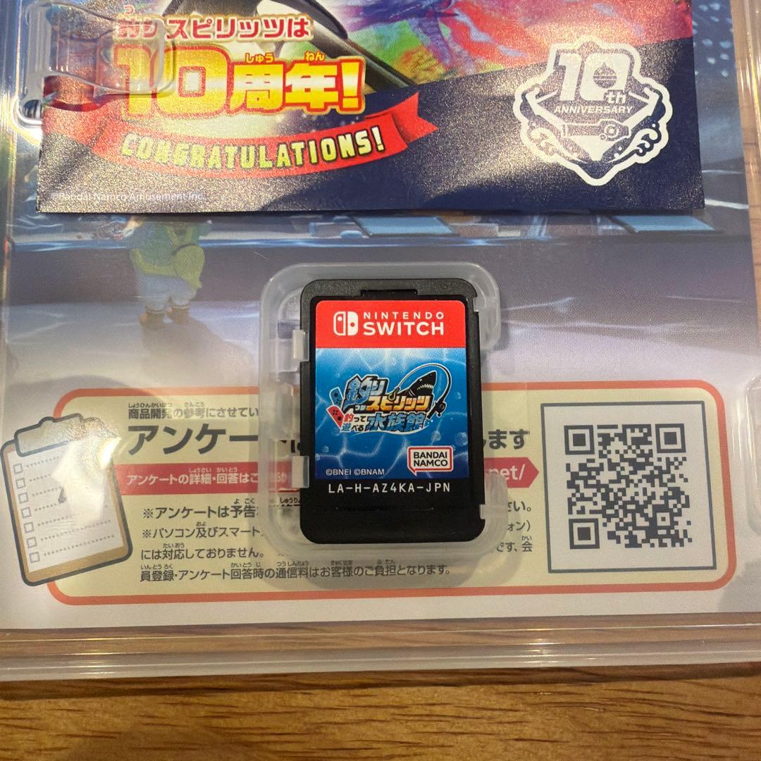 Switch 釣りスピリッツ 釣って遊べる水族館 サオコン２個付き
