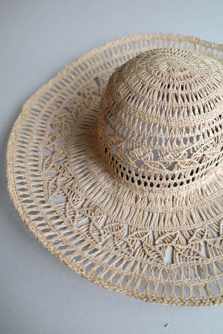 log onomichi × 藤井製帽　麦わら帽子