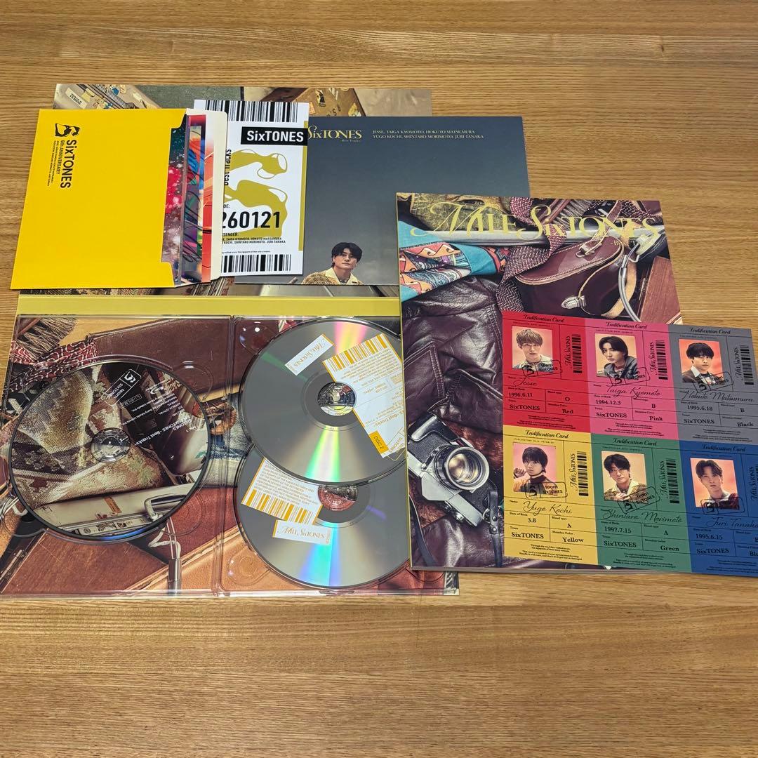 SixTONES MILE SixTONES -Best Tracks-全形態