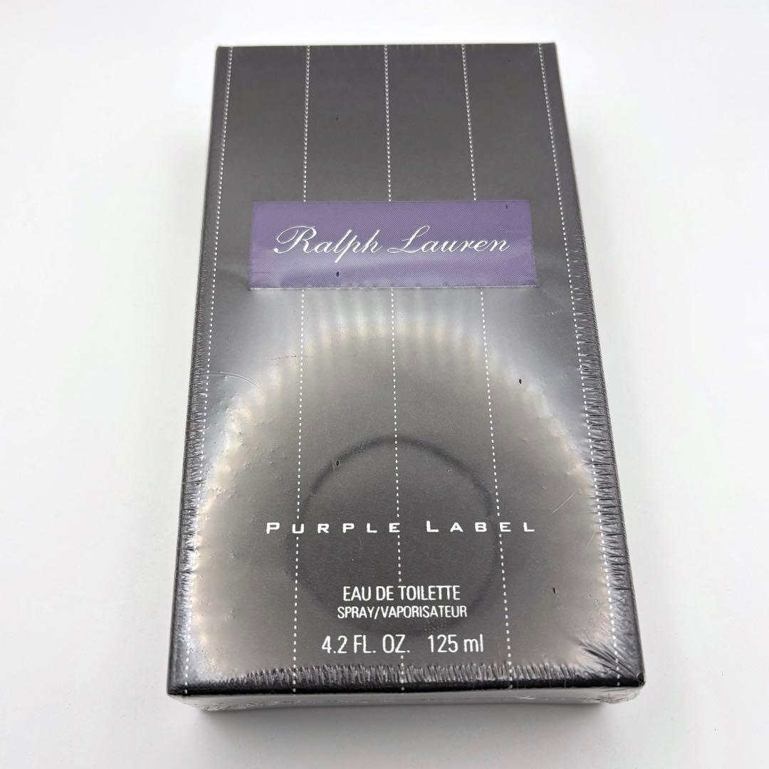 新品未開封 ラルフローレン パープルレーベル オードトワレ 125ml 希少
