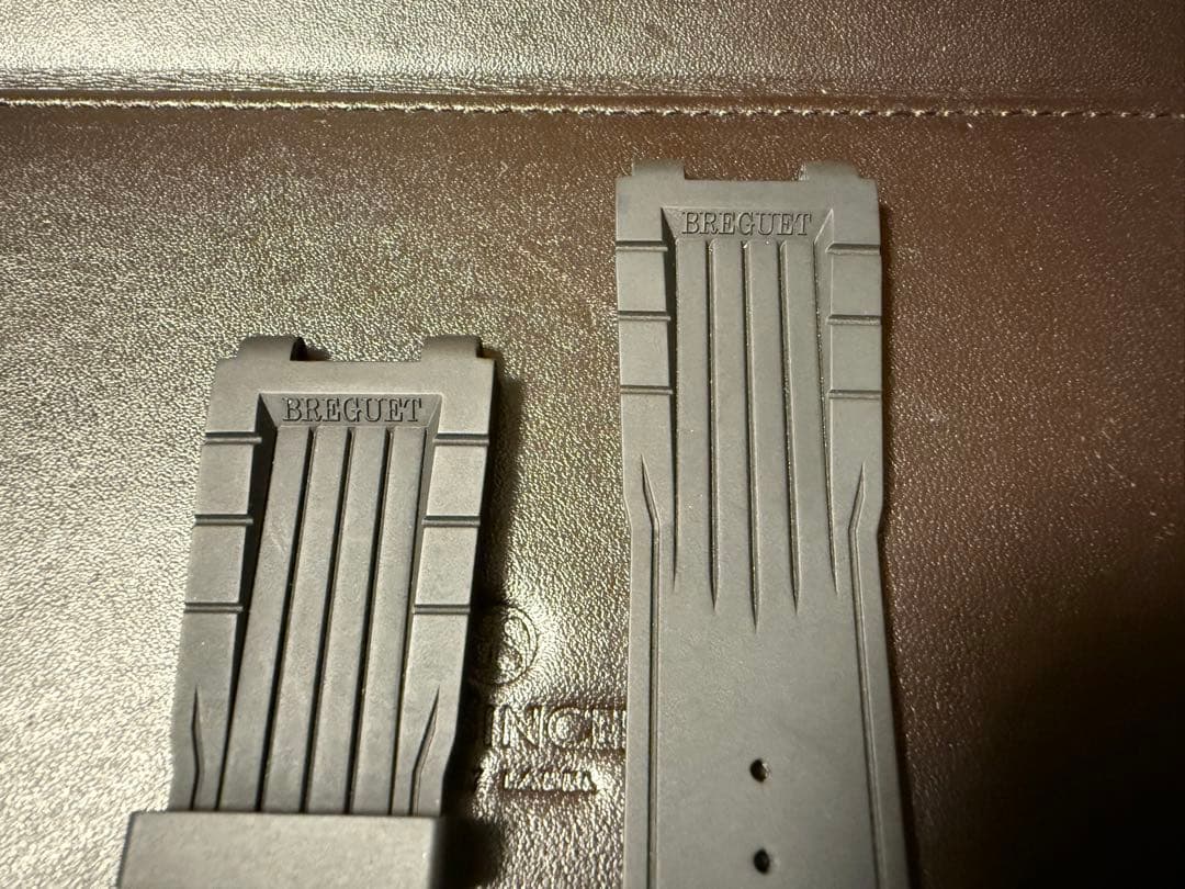 Breguet ブレゲ 5527 ブラック　ショートサイズ　ラバーベルト　バンド