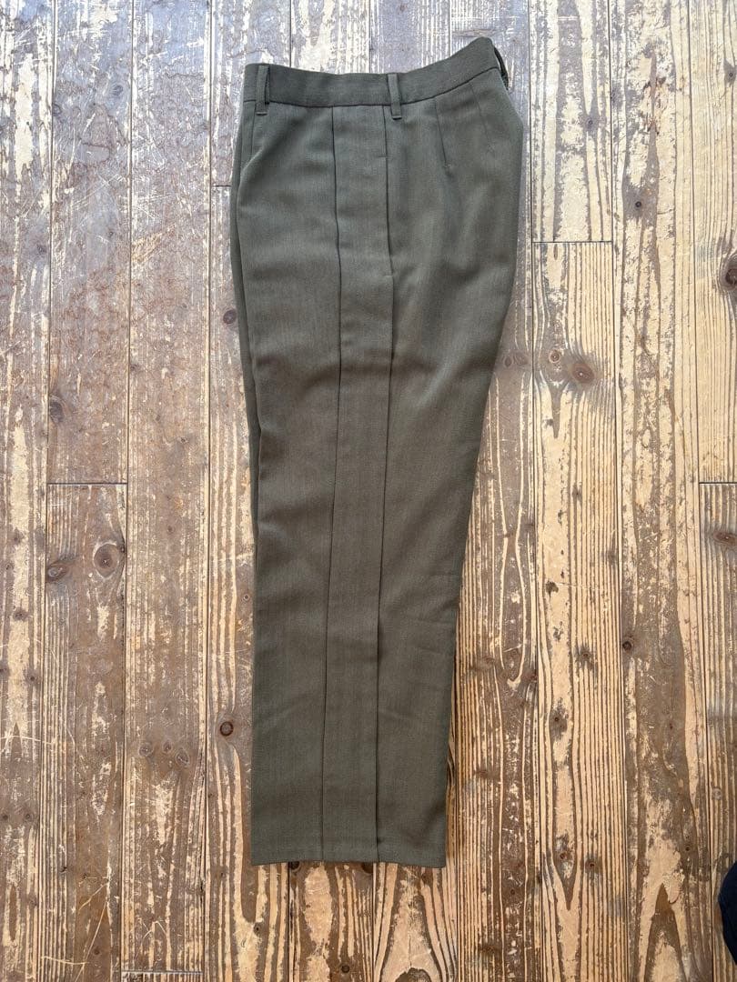 90s dirk bikkembergs スラックス カーキ オリーブ