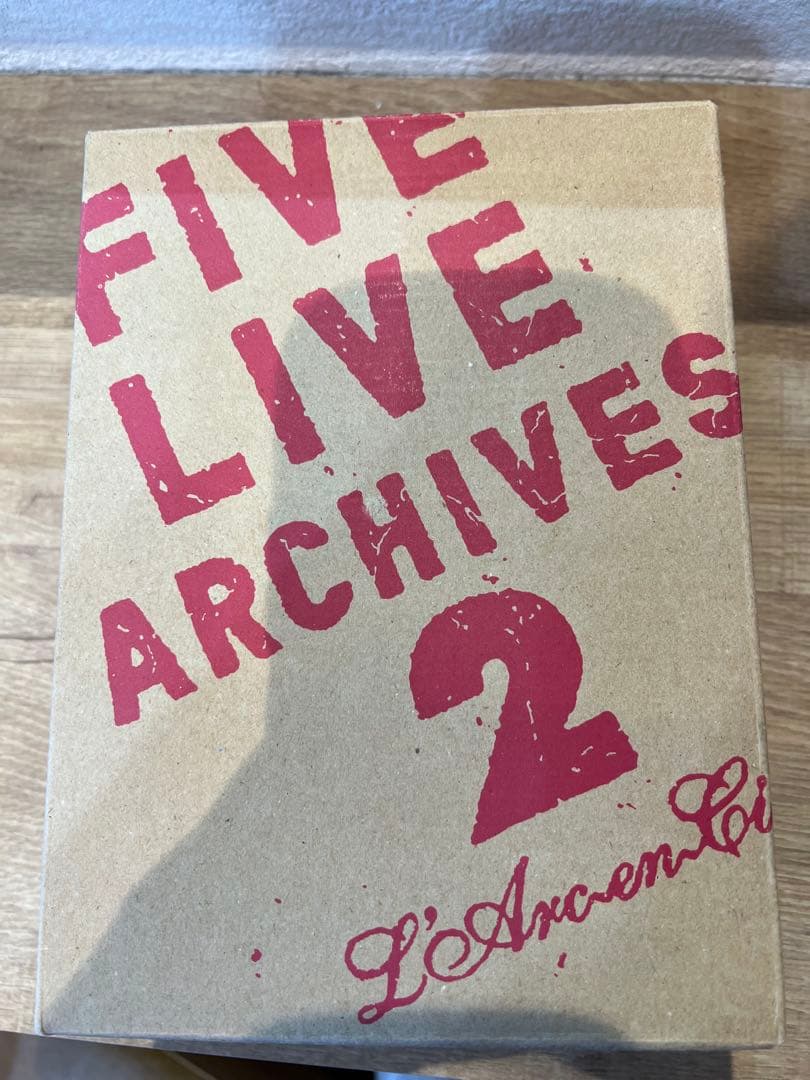 ミュージック L'Arc~en~Ciel FIVE LIVE ARCHIVES 2