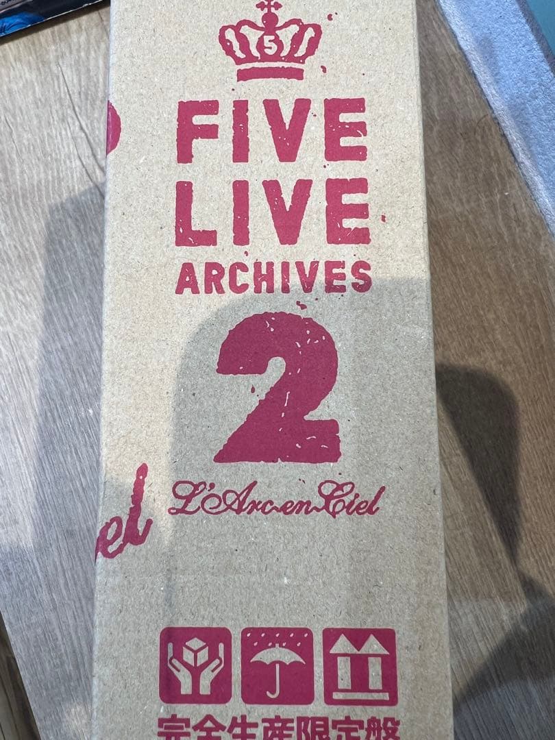 ミュージック L'Arc~en~Ciel FIVE LIVE ARCHIVES 2