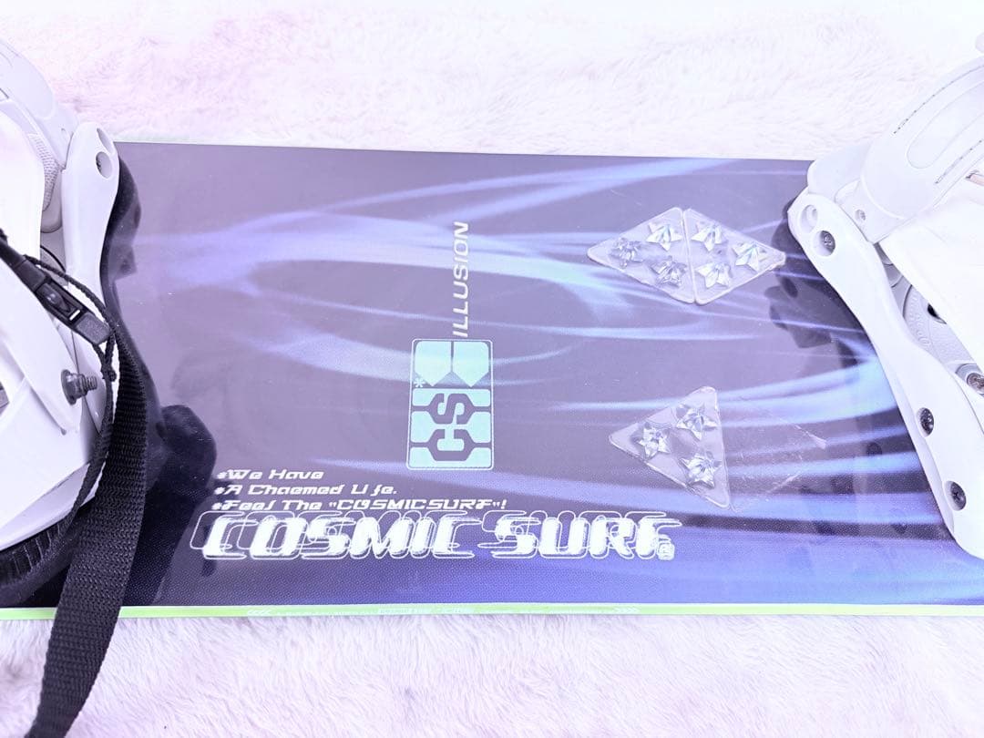 すぐに滑れる！初心者おすすめ♪cosmic surf 144cmレディースセット